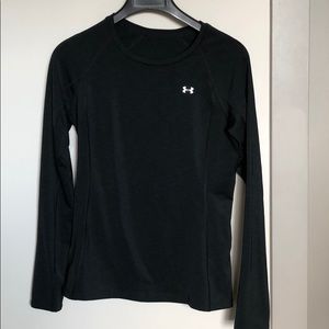 Under armour black thermal long sleeve size L